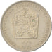 Coin, Czechoslovakia, 2 Koruny, 1975, EF(40-45), Copper-nickel, KM:75
