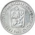 Coin, Czechoslovakia, Haler, 1963, EF(40-45), Aluminum, KM:51
