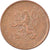 Münze, Tschechische Republik, 10 Korun, 2003, SS, Copper Plated Steel, KM:4