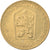 Münze, Tschechoslowakei, Koruna, 1990, SS, Aluminum-Bronze, KM:50