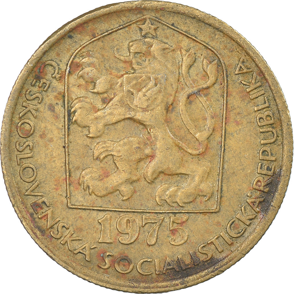 Monnaie, Tchécoslovaquie, 20 Haleru, 1975, TTB, Nickel-brass, KM:74