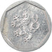 Coin, Czech Republic, 20 Haleru, 1993, Jablonec nad Nisou, EF(40-45), Aluminum