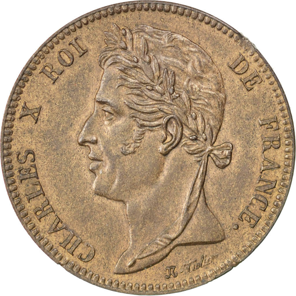 Coin, France, 5 Centimes, Paris, MS(60-62), Bronze, Gadoury:138