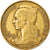 Coin, Madagascar, 20 Francs, 1953, Paris, EF(40-45), Aluminum-Bronze, KM:7