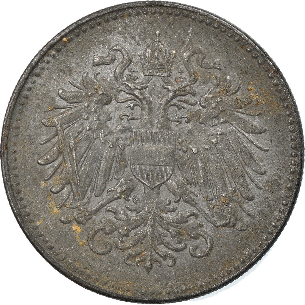 Münze, Ungarn, 20 Fillér, 1916, SS, Iron, KM:498