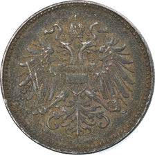 Coin, Hungary, 20 Fillér, 1918, EF(40-45), Iron, KM:498