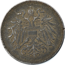 Coin, Hungary, 20 Fillér, 1918, EF(40-45), Iron, KM:498
