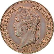 Munten, Frankrijk, 2 Centimes, 1842, PR+, Bronze, Gadoury:97