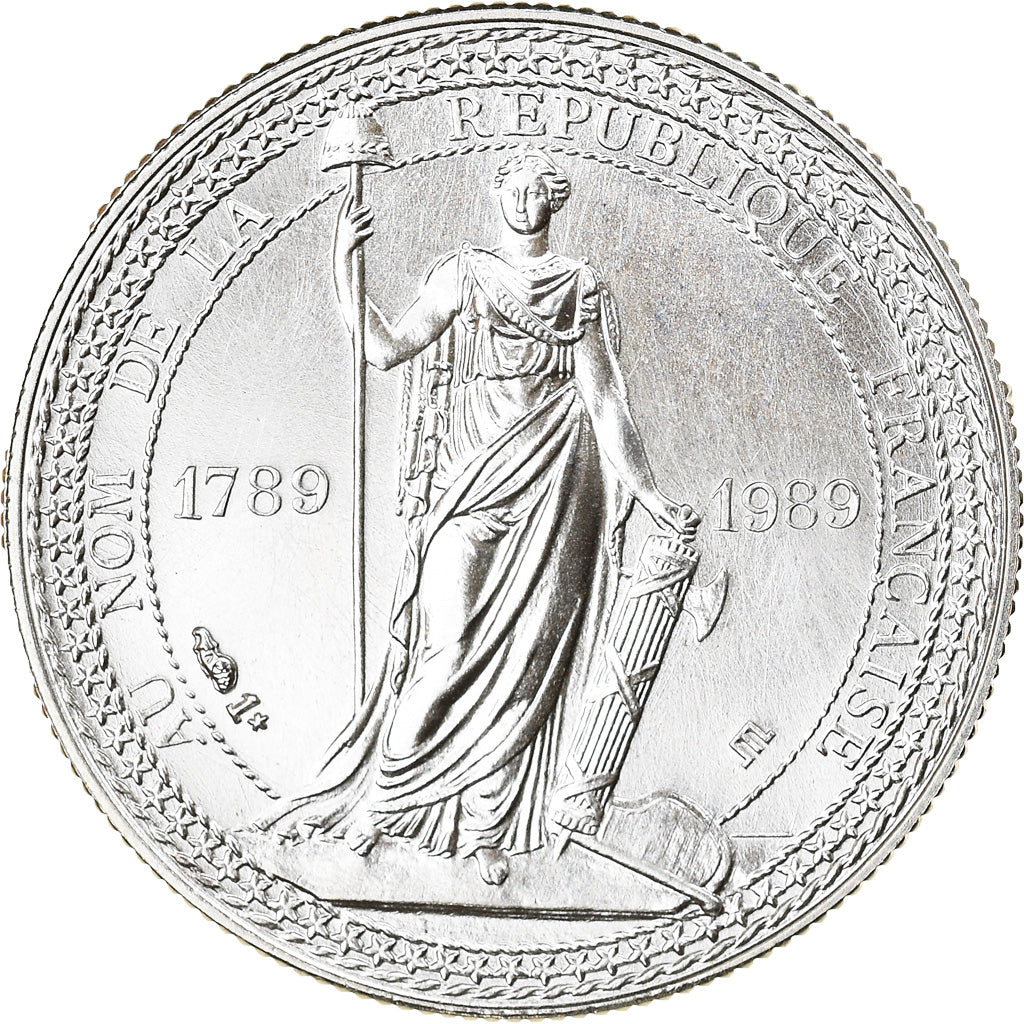 France, Médaille, Bicentenaire de la Révolution Française, History, 1989