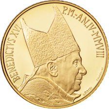 CITTÀ DEL VATICANO, 20 Euro, 2008, FDC, Oro, KM:408