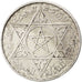 MOROCCO, 200 Francs, 1953, Paris, KM #53, AU(50-53), Silver, 7.93