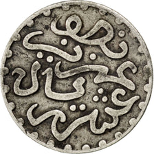 Coin, Morocco, 'Abd al-Aziz, 1/20 Rial, 1/2 Dirham, 1903, EF(40-45), Silver