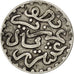 Coin, Morocco, 'Abd al-Aziz, 1/20 Rial, 1/2 Dirham, 1903, EF(40-45), Silver