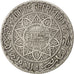 MOROCCO, 5 Francs, 1928, Paris, KM #37, EF(40-45), Silver, 4.87