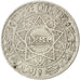 MOROCCO, 5 Francs, 1933, Paris, KM #37, EF(40-45), Silver, 4.88