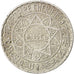 Coin, Morocco, Mohammed V, 5 Francs, 1933, Paris, AU(50-53), Silver, KM:37