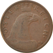 Moneta, Austria, Groschen, 1935, BB, Bronzo, KM:2836