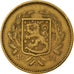 Coin, Finland, 5 Markkaa, 1931, EF(40-45), Aluminum-Bronze, KM:31