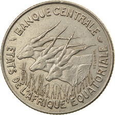 Coin, EQUATORIAL AFRICAN STATES, 100 Francs, 1968, Paris, EF(40-45), Nickel