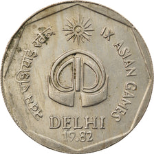 Coin, INDIA-REPUBLIC, 2 Rupees, 1982, EF(40-45), Copper-nickel, KM:120