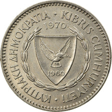 Coin, Cyprus, 50 Mils, 1970, EF(40-45), Copper-nickel, KM:41