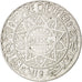 MOROCCO, 20 Francs, 1933, Paris, KM #39, AU(50-53), Silver, 35, 19.94