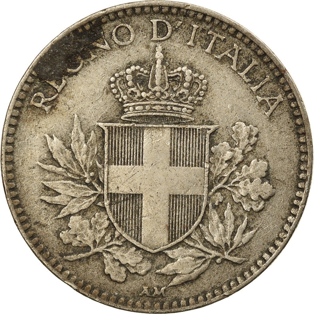 Moeda, Itália, Vittorio Emanuele III, 20 Centesimi, 1919, Rome, EF(40-45)