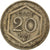 Moeda, Itália, Vittorio Emanuele III, 20 Centesimi, 1919, Rome, EF(40-45)