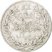 MOROCCO, 1/2 Rial, 5 Dirhams, 1911, bi-Bariz, KM #24, EF(40-45), Silver, 12.20