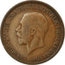 Coin, Great Britain, George V, 1/2 Penny, 1933, VF(30-35), Bronze, KM:837