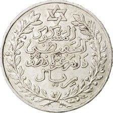Münze, Marokko, 'Abd al-Hafiz, 1/2 Rial, 5 Dirhams, 1911, bi-Bariz, Paris, SS+