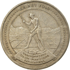 Monnaie, Madagascar, 10 Ariary, 1983, TTB, Copper-nickel, KM:13b