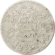 Marocco, 'Abd al-Aziz, 1/2 Rial, 5 Dirhams, 1903, BB, Argento, KM:21.2