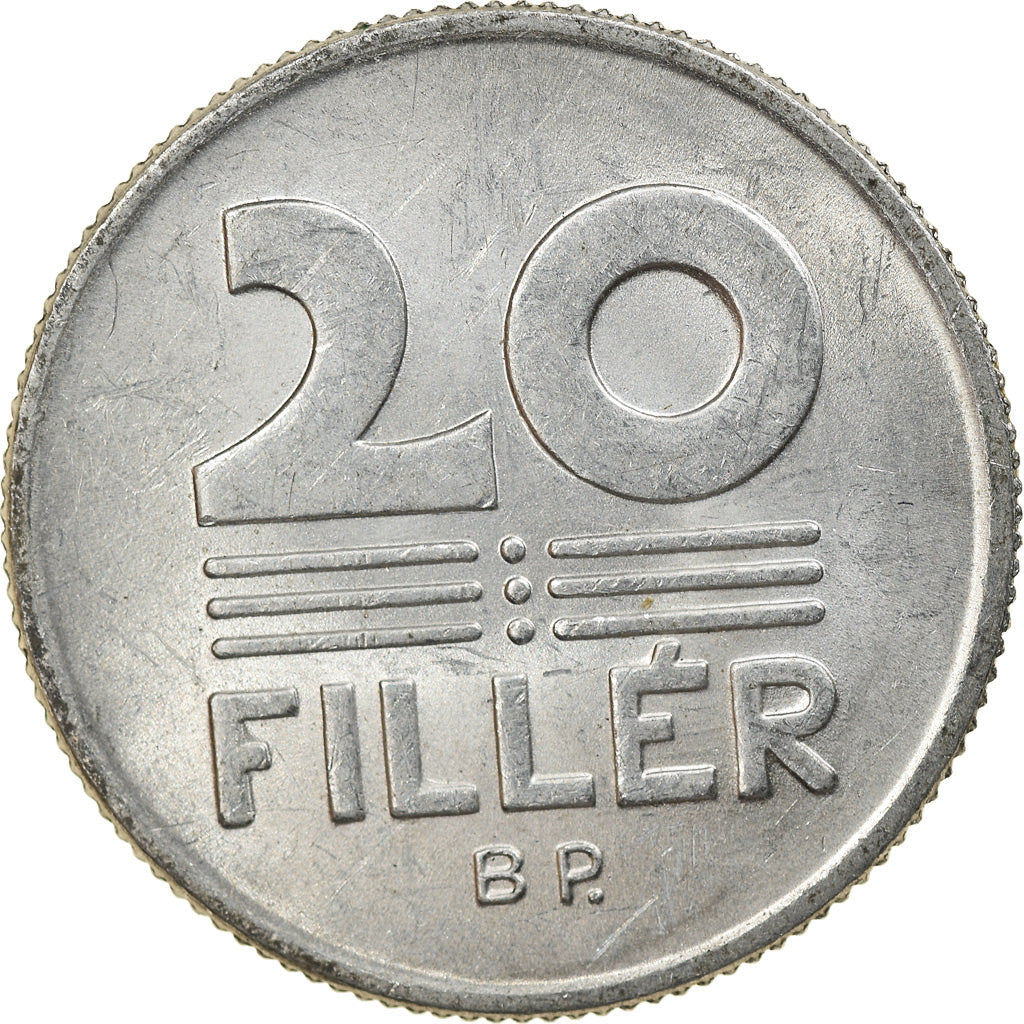Monnaie, Hongrie, 20 Fillér, 1982, Budapest, SUP, Aluminium, KM:573
