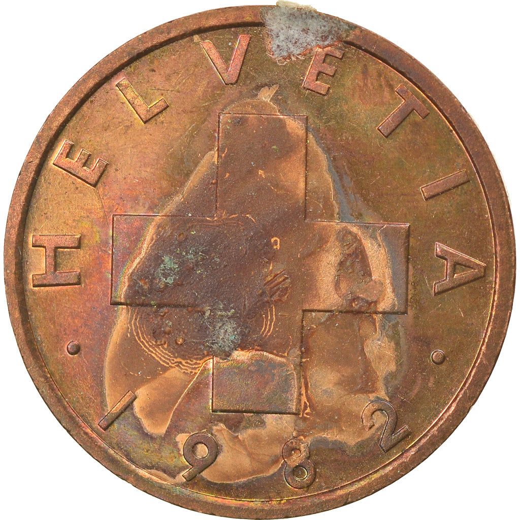 Monnaie, Suisse, Rappen, 1982, Bern, TB, Bronze, KM:46