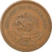Coin, Mexico, 5 Centavos, 1943, Mexico City, EF(40-45), Bronze, KM:424