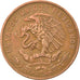 Coin, Mexico, 20 Centavos, 1963, Mexico City, EF(40-45), Bronze, KM:440
