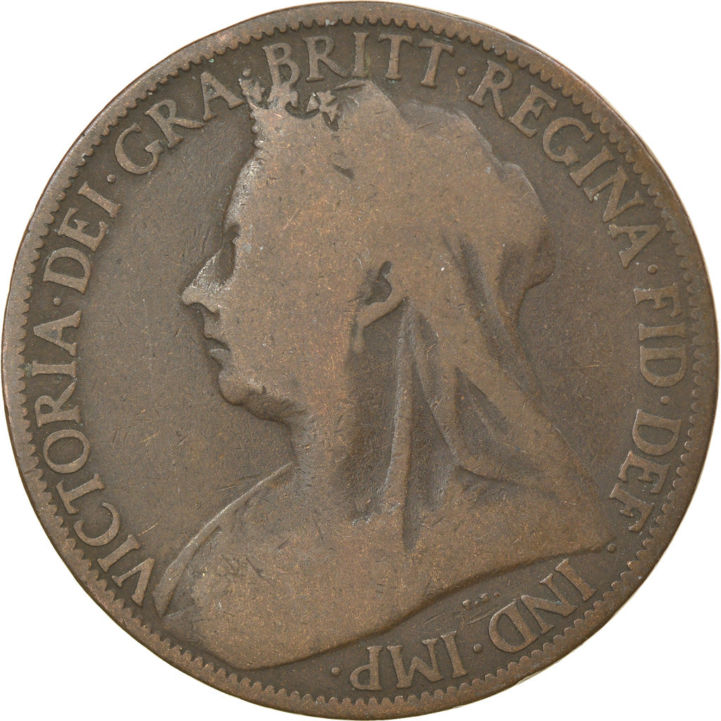 Coin, Great Britain, Victoria, Penny, 1898, VG(8-10), Bronze, KM:790