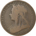 Coin, Great Britain, Victoria, Penny, 1898, VG(8-10), Bronze, KM:790