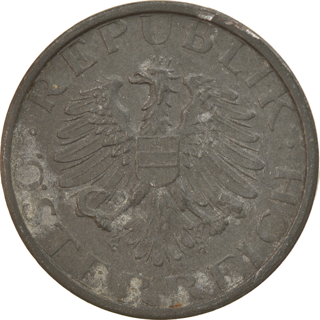 Coin, Austria, 10 Groschen, 1949, EF(40-45), Zinc, KM:2874