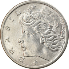 Coin, Brazil, 5 Centavos, 1975, AU(55-58), Stainless Steel, KM:577.2