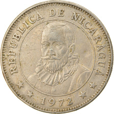 Coin, Nicaragua, Cordoba, 1972, EF(40-45), Copper-nickel, KM:26