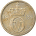 Coin, Norway, Olav V, 10 Öre, 1987, EF(40-45), Copper-nickel, KM:416