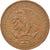 Moneta, Mexico, 20 Centavos, 1967, Mexico City, EF(40-45), Bronze, KM:440