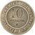 Münze, Belgien, Leopold I, 10 Centimes, 1862, S+, Copper-nickel, KM:22