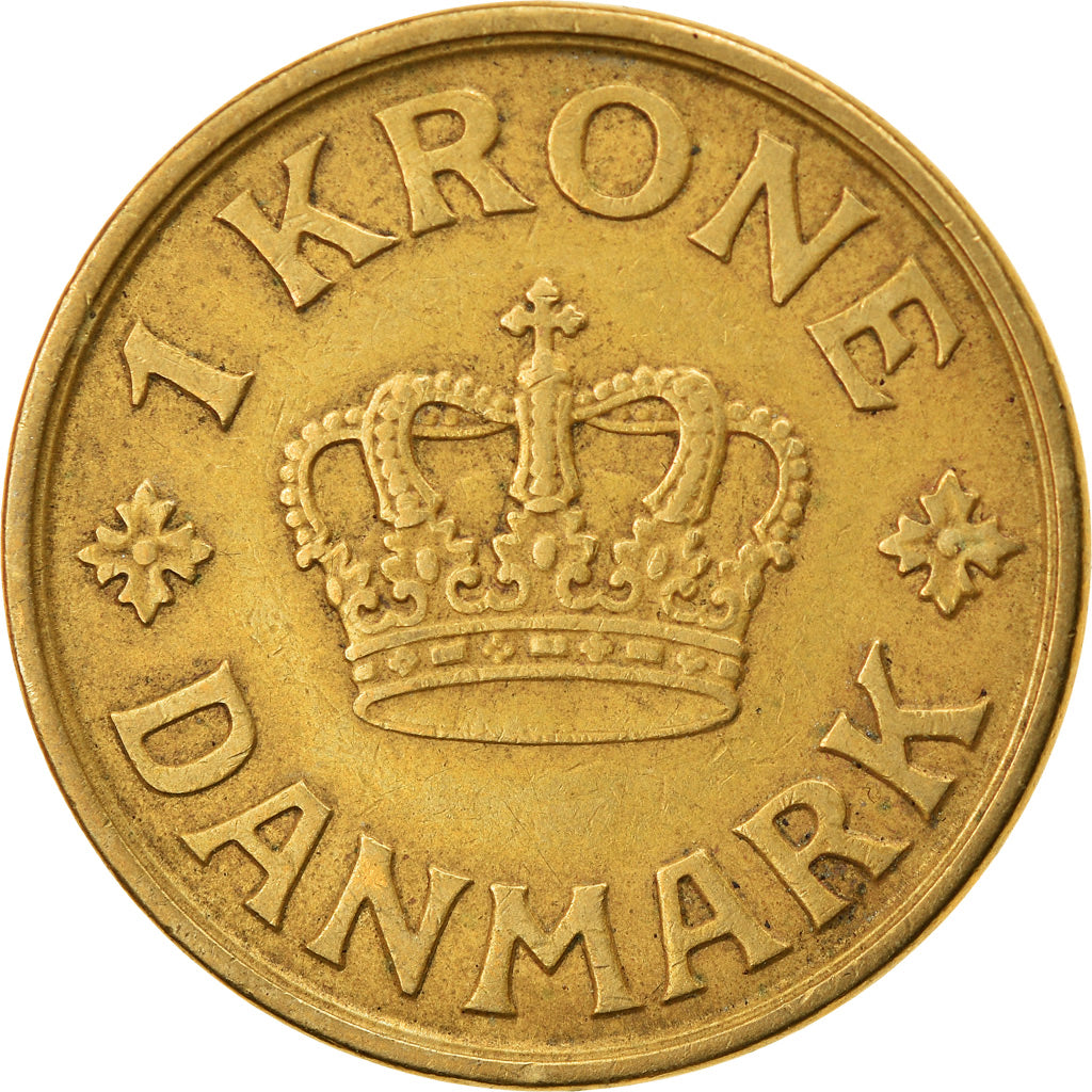 Monnaie, Danemark, Christian X, Krone, 1940, Copenhagen, TTB, Aluminum-Bronze