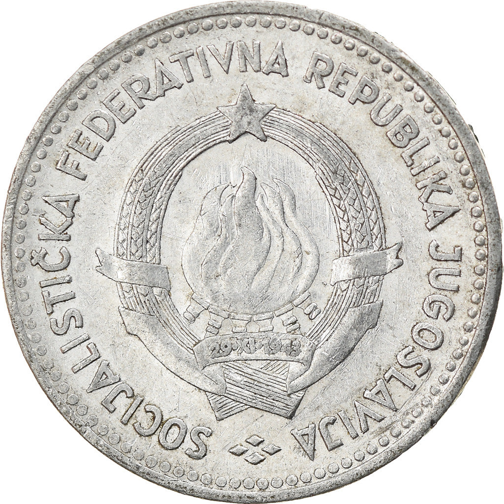 Monnaie, Yougoslavie, 2 Dinara, 1963, TTB, Aluminium, KM:37