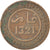 Moneta, Maroko, 'Abd al-Aziz, 10 Mazunas, 1903, VF(20-25), Bronze, KM:17.1