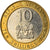 Monnaie, Kenya, 10 Shillings, 1997, British Royal Mint, SUP, Bi-Metallic, KM:27
