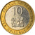 Coin, Kenya, 10 Shillings, 1997, British Royal Mint, AU(55-58), Bi-Metallic